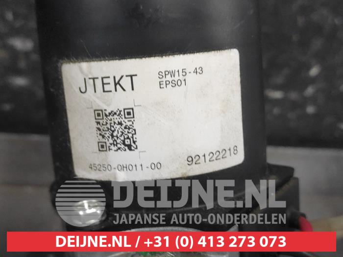 Stuurkolomas van een Toyota Aygo (B10) 1.0 12V VVT-i 2009