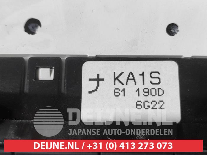 Värmekontrollpanel från en Mazda CX-5 I (KE,GH) 2.0 SkyActiv-G 16V 2WD 2016