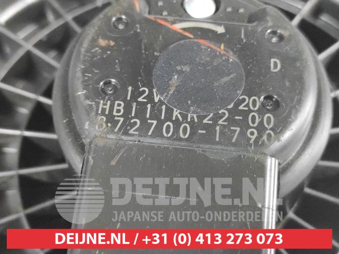 Fläktmotor för uppvärmning och ventilation från en Mazda CX-5 I (KE,GH) 2.0 SkyActiv-G 16V 2WD 2016