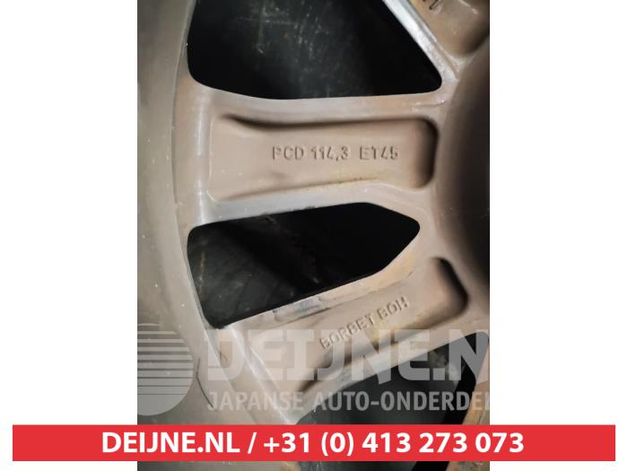 Hjul från en Mazda CX-5 I (KE,GH) 2.0 SkyActiv-G 16V 2WD 2016