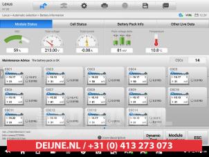 Gebruikte Accu (Hybride) Lexus CT 200h 1.8 16V Prijs € 450,00 Margeregeling aangeboden door V.Deijne Jap.Auto-onderdelen BV