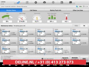 Gebruikte Accu (Hybride) Lexus CT 200h 1.8 16V Prijs € 450,00 Margeregeling aangeboden door V.Deijne Jap.Auto-onderdelen BV