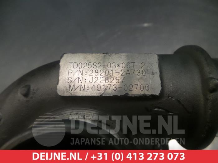 Turbo från en Hyundai IX20 2011