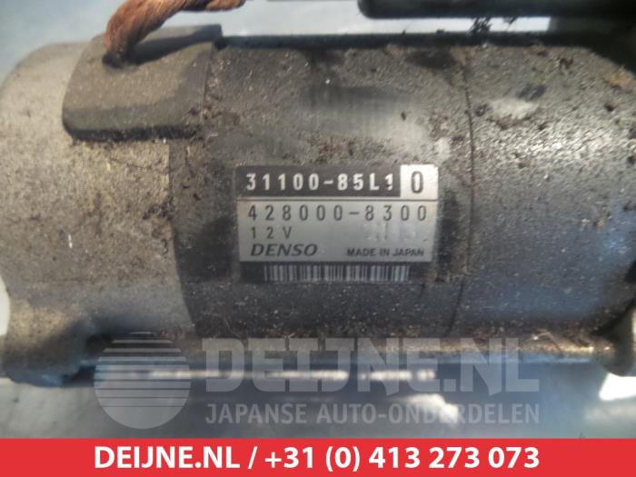 Startmotor från en Suzuki Swift (ZA/ZC/ZD) 1.2 16V 2012