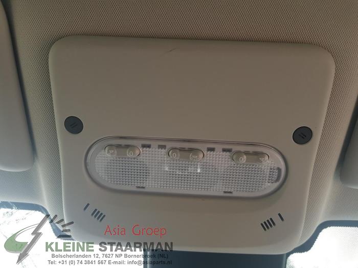 Innerbelysning, fram från en Nissan Qashqai (J11) 1.2 DIG-T 16V 2018