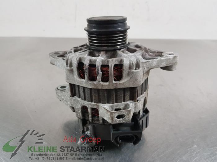 Dynamo van een Kia Picanto (TA) 1.2 16V 2012