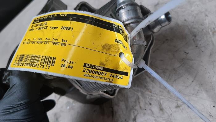 Oljekylare från en BMW 1 serie (E87/87N) 116i 2.0 16V Corporate Lease 2009