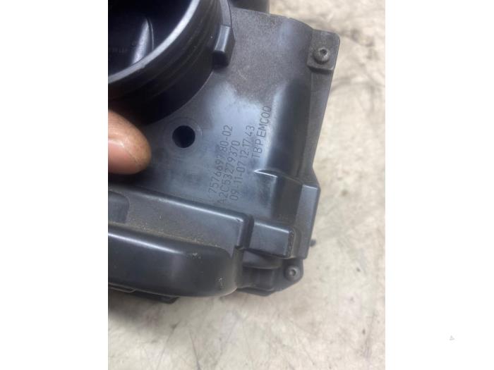 Gasklephuis van een Peugeot 207/207+ (WA/WC/WM) 1.6 16V VTi 2008