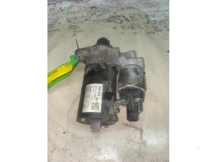 Startmotor van een Audi A1 Sportback (8XA/8XF) 1.4 TFSI 16V 122 2013