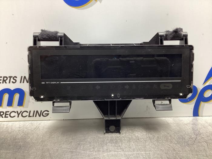 Vägmätare KM från en Renault Scénic III (JZ) 1.4 16V TCe 130 2010