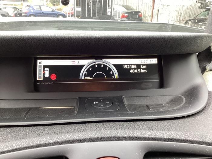 Vägmätare KM från en Renault Scénic III (JZ) 1.4 16V TCe 130 2010