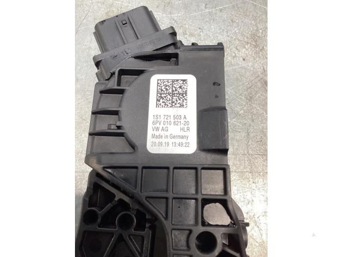 Gaspedalsensor från en Volkswagen Up! (121) 1.0 12V 60 2020