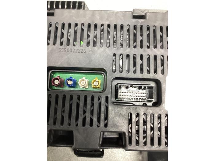 Vägmätare KM från en Renault Scénic III (JZ) 1.5 dCi 110 2014