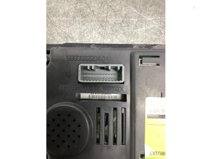 Vägmätare KM från en Renault Scénic III (JZ) 1.5 dCi 110 2014