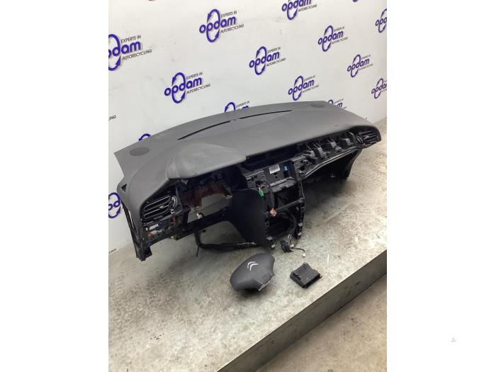 Airbagset + modul från en Citroën C3 (SC) 1.2 VTi 82 12V 2012