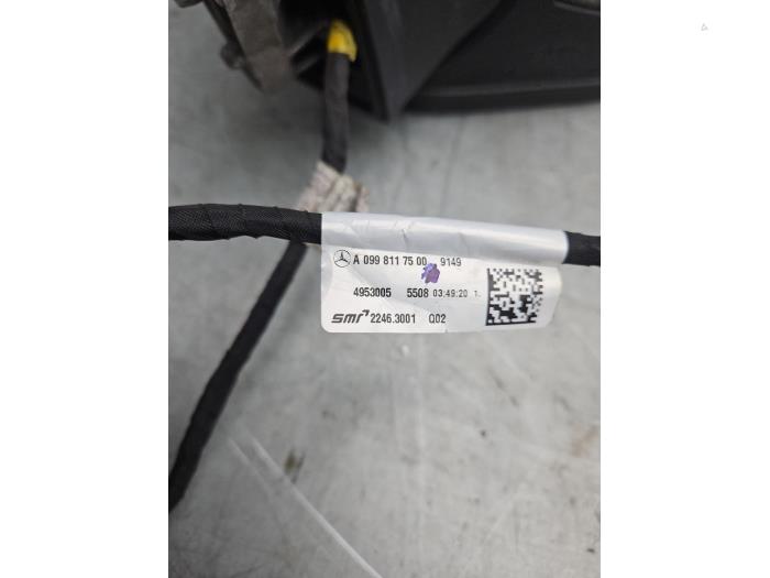 Skärmspegel, vänster från en Mercedes-Benz A (177.0) 1.3 A-160 Turbo 16V 2019