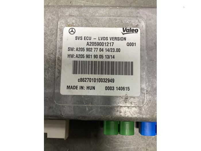 Kameramodul från en Mercedes-Benz CLA (118.3) 2.0 CLA-220 Turbo 16V 2019