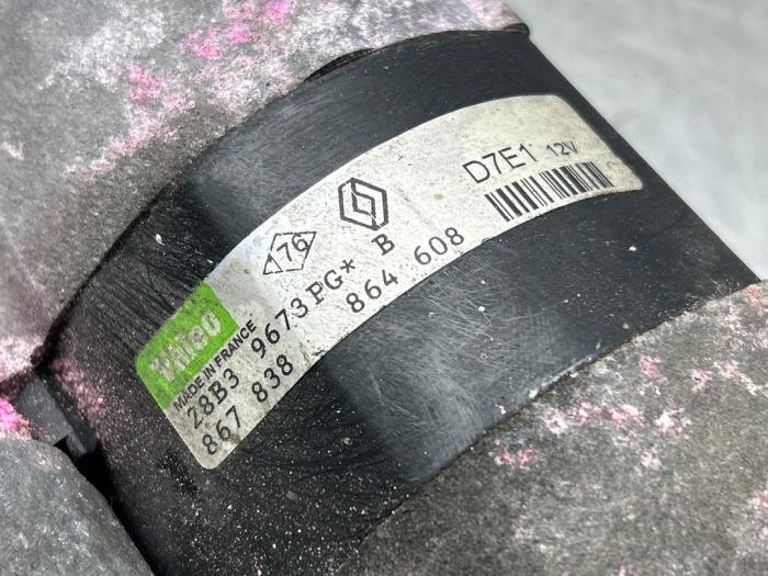 Startmotor från en Renault Clio II (BB/CB) 1.2 16V 2003