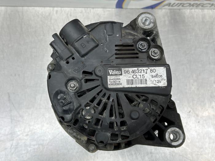 Dynamo från en Citroën Berlingo 1.6 HDI 16V 75 2007