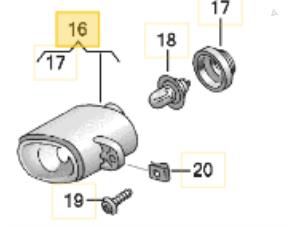 Używane Swiatlo przeciwmgielne prawy przód Seat Cordoba (6C2/6K2) 2.0i GTi 16V Cena € 25,00 Procedura marży oferowane przez Automaterialen Ronald Morien B.V.