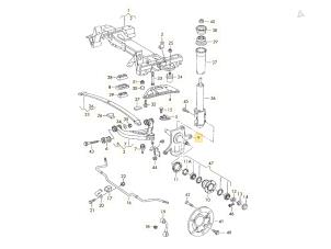 Begagnade Spindel, höger fram Volkswagen LT II 28/31/35 2.5 TDi Pris € 60,00 Marginaltabell erbjuds av Automaterialen Ronald Morien B.V.