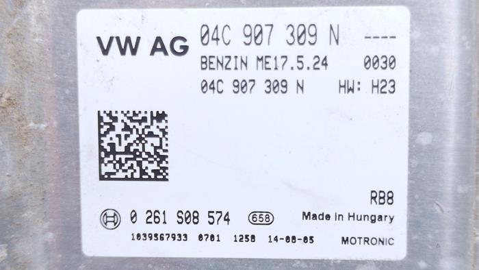 Insprutningsdator från en Volkswagen Up! (121) 1.0 12V 60 2014