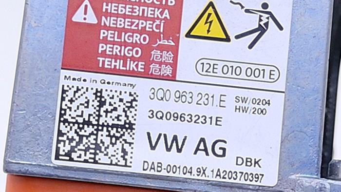 HV-kylarvätskevärmare från en Audi e-tron Sportback (GEA) 50 2020