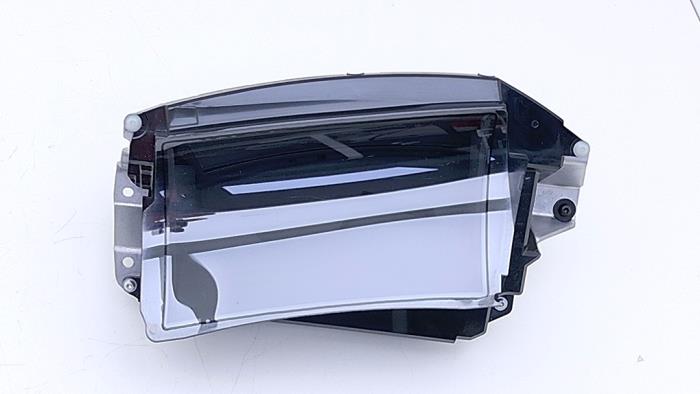 Head-up-display (HUD) från en Mercedes-AMG S AMG (W222) 4.0 S-63 L AMG V8 Turbo 4-Matic+ 2018