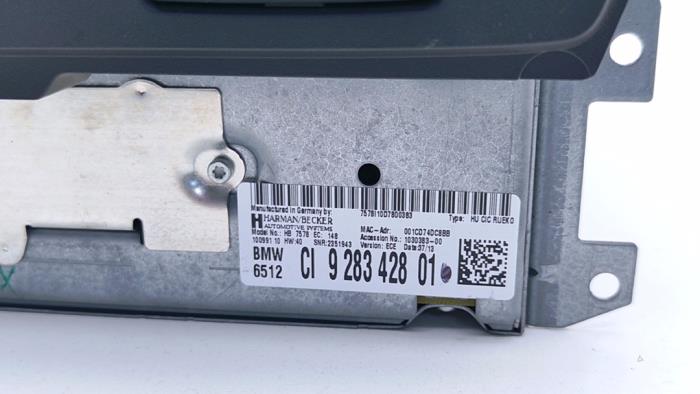 Navigatie Module van een BMW X1 (E84) sDrive 20i 2.0 16V Twin Power Turbo 2014