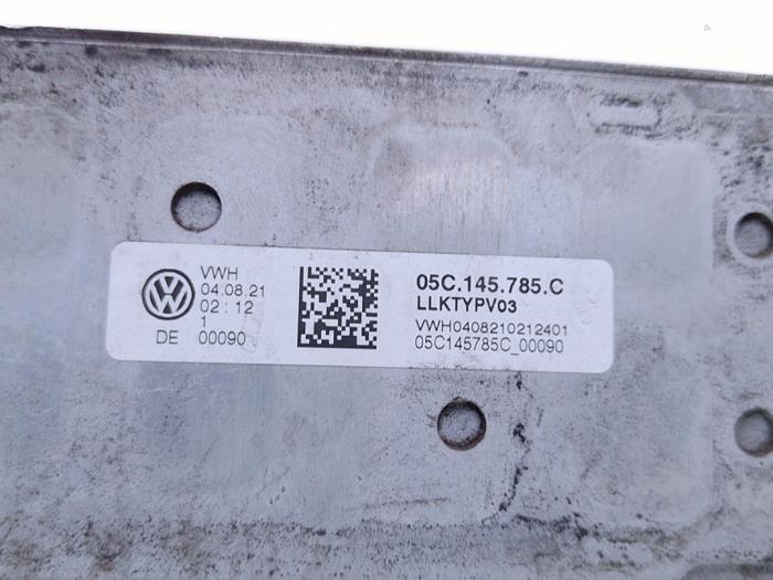Laddluftkylare från en Volkswagen Golf VIII (CD1) 1.0 TSI 12V 2021
