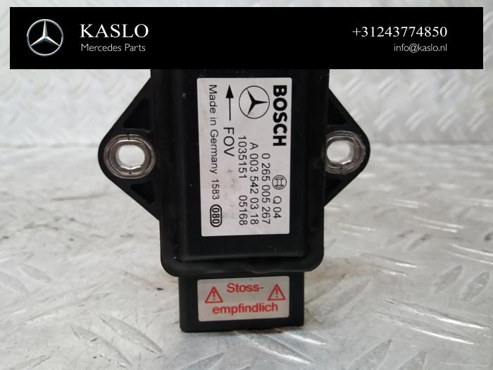 Esp Duo-sensor från en Mercedes-Benz CLS (C219) 350 3.5 V6 18V 2005
