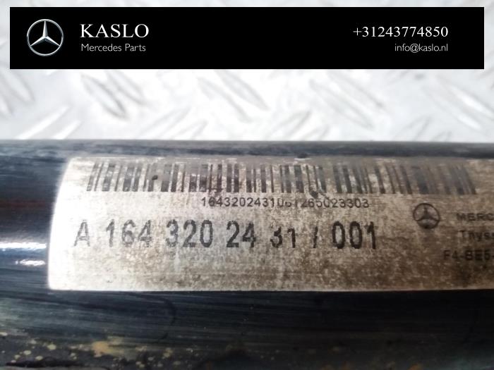 Stötdämpare, höger bak från en Mercedes-Benz ML II (164/4JG) 3.0 ML-280 CDI 4-Matic V6 24V 2008