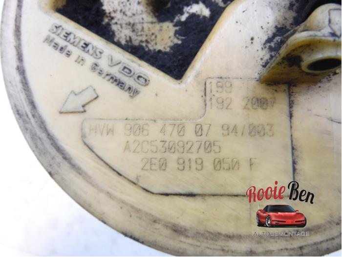 Dieselpomp van een Volkswagen Crafter 2.5 TDI 30/32/35/46/50 2007