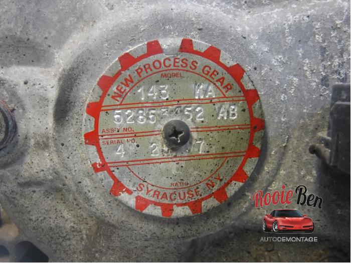 Transferbak 4x4 van een Dodge Nitro 2.8 CRD 16V 4x4 2007