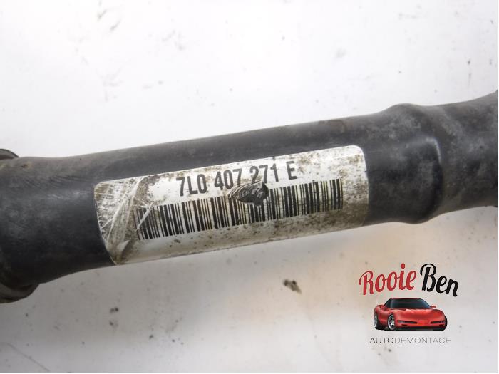 Cardanas links-voor (VWA) van een Volkswagen Touareg (7LA/7L6) 3.0 TDI V6 24V 2007