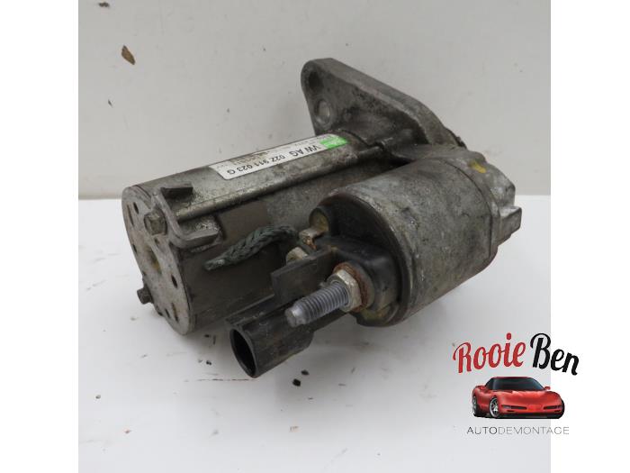 Startmotor från en Volkswagen Golf VI (5K1) 1.4 TSI 122 16V 2010