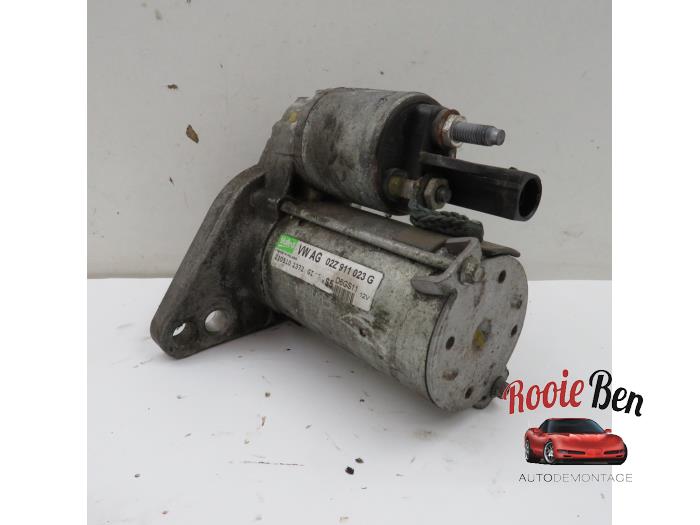 Startmotor från en Volkswagen Golf VI (5K1) 1.4 TSI 122 16V 2010