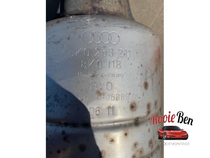 Katalytisk avgasrenare från en Audi A6 (C7) 2.8 V6 24V FSI 2011