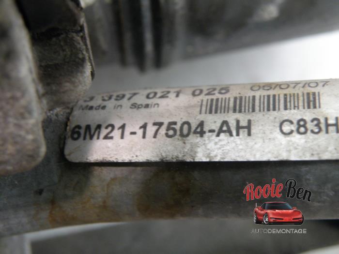 Ruitenwismotor+Mechaniek van een Ford S-Max (GBW) 2.0 TDCi 16V 130 2007