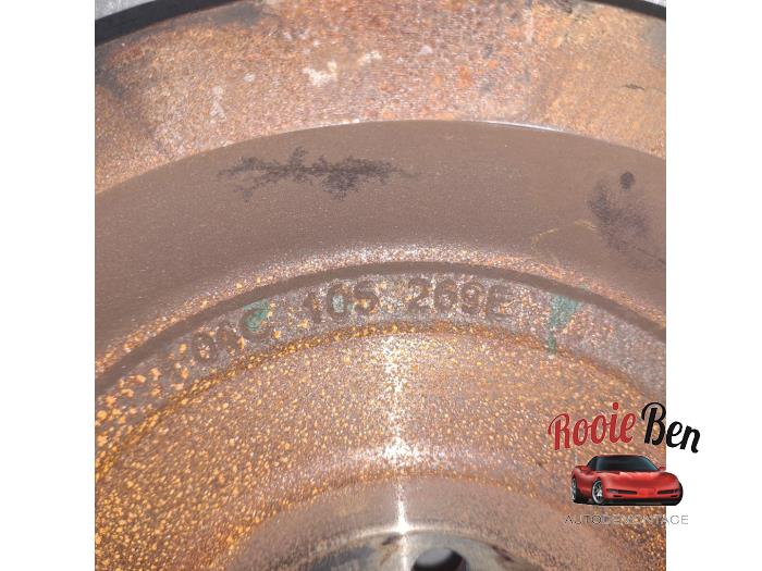 Svänghjul från en Skoda Fabia III Combi (NJ5) 1.0 TSI 12V 2019