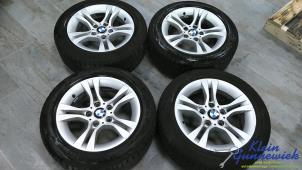 Gebruikte Velgen set + banden BMW 3-Serie Prijs € 175,00 Margeregeling aangeboden door Klein Gunnewiek Autodemontage & Motorentechniek