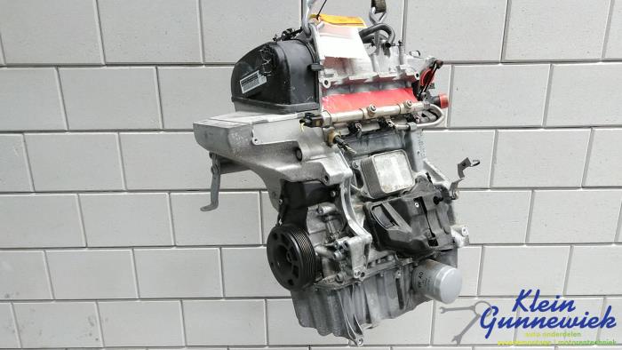 Motor från en Skoda Rapid 2017