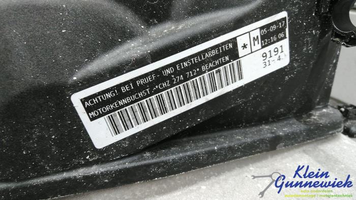 Motor från en Skoda Rapid 2017