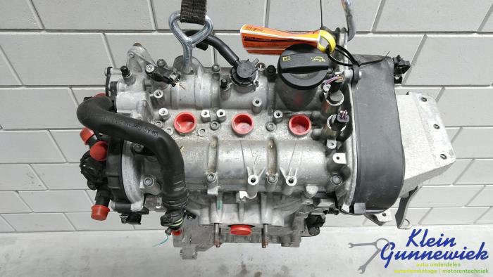 Motor från en Skoda Rapid 2017