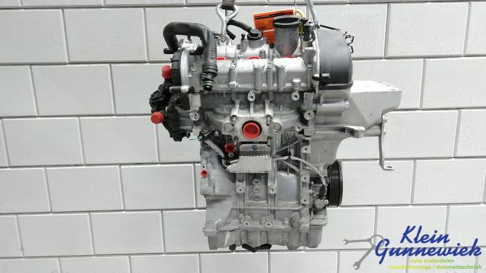 Motor från en Skoda Rapid 2017