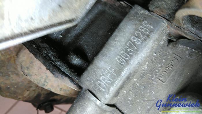 Motor från en Ford Transit Custom 2016