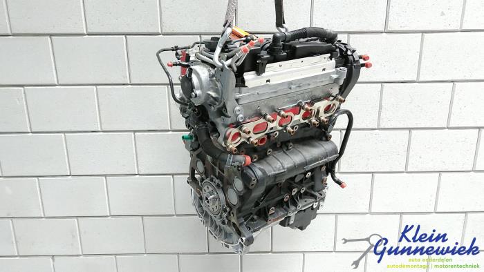 Motor van een Audi A6 2016