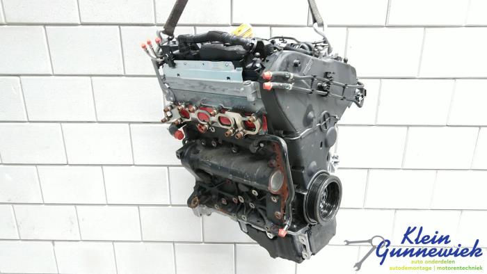 Motor van een Audi A6 2016