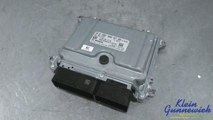 Insprutningsdator från en Mercedes A-Klasse 2023