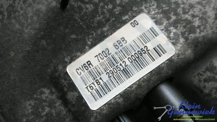 Versnellingsbak van een Ford Focus 2012